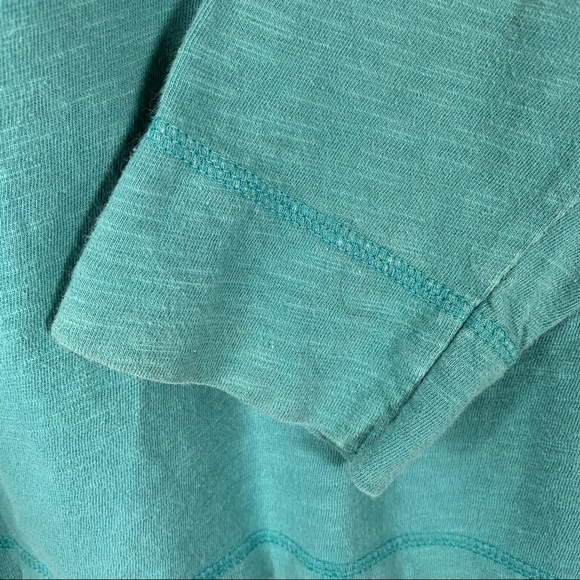 Eddie Bauer Green Peasant Top Size XXL - Picture 3 of 8